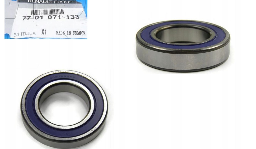 фото №1, Підшипник піввісь laguna ii espace iv vel satis megane ii scenic ii clio oryg