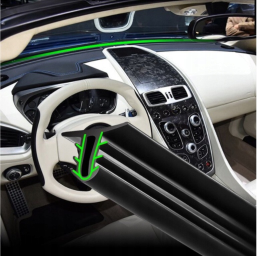 фото №7, Прокладка лента молдинг do приборная панель панели жабо