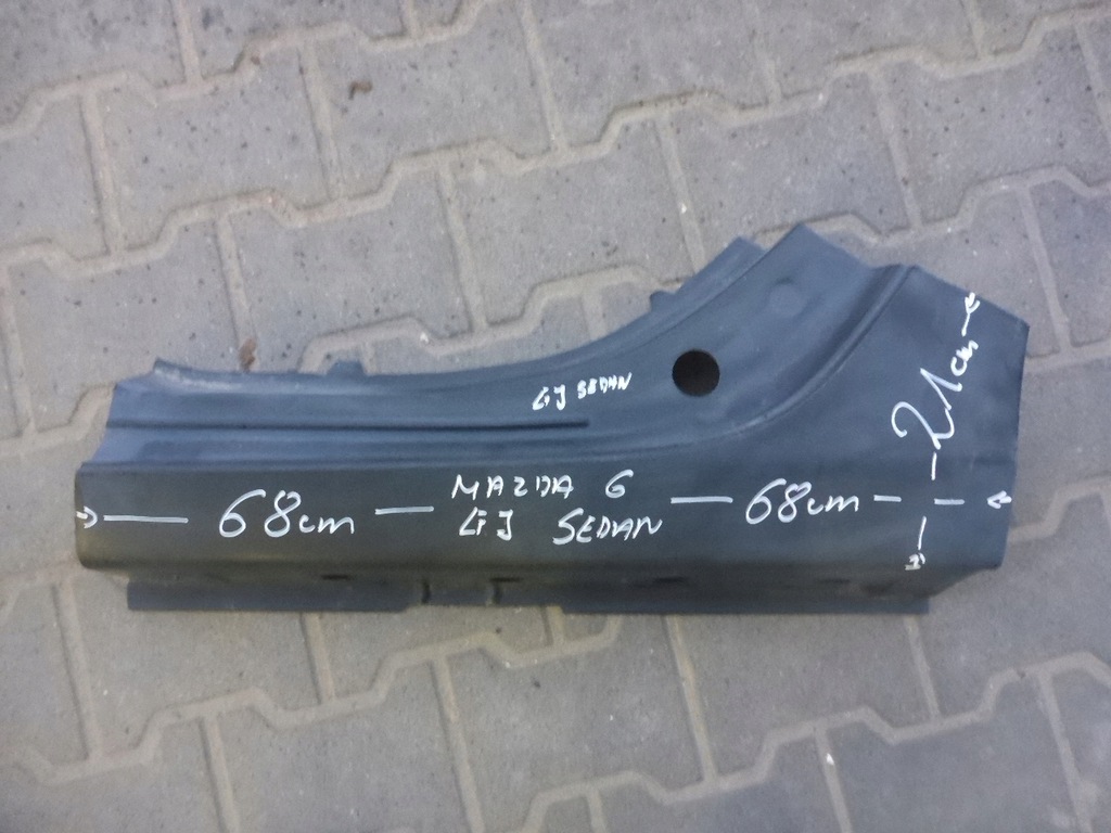 фото №1, Mazda 6 iii gj 2012-лівий поріг підніжка nowa оригінал