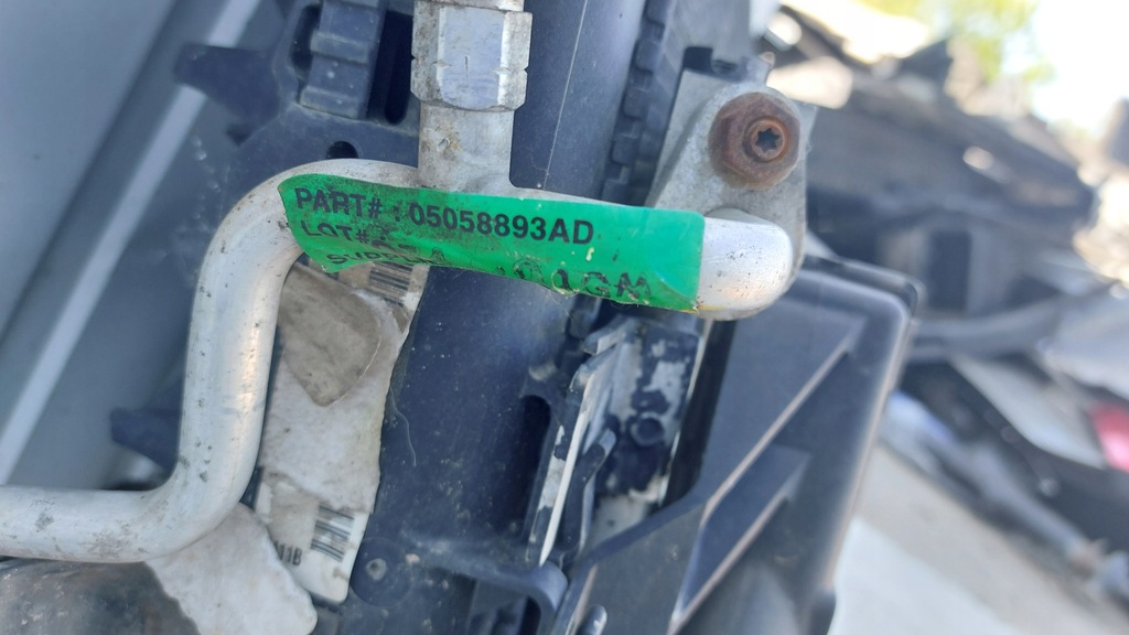 фото №8, Jeep compass i 2.2 crd радіатор комплект вентилятор 05058893ad 05058759ad