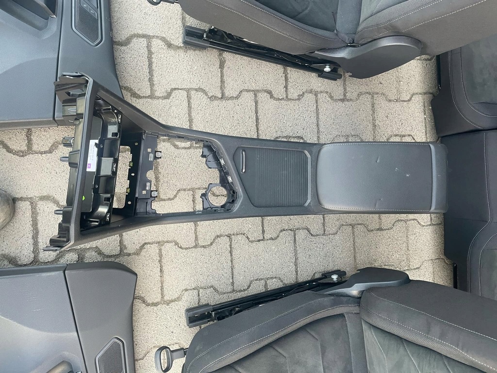 фото №6, Vw tiguan ii сидіння сидіння alcantara підігрів