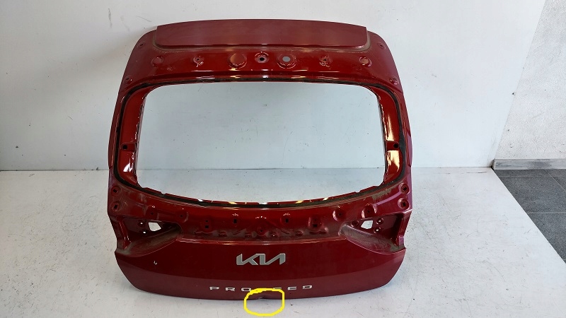 фото №1, Kia pro ceed gt кришка багажника задня