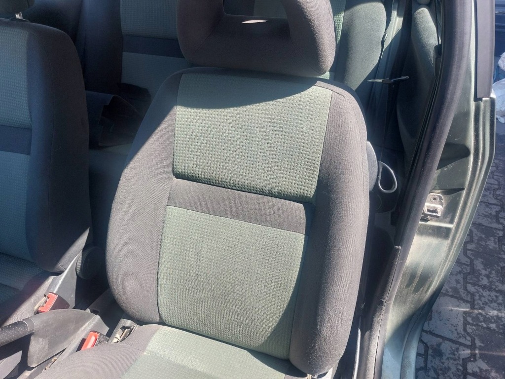 фото №12, Сидіння комплект лівий правий перед + заднє сидіння задня vw lupo hb 3d 98-05r