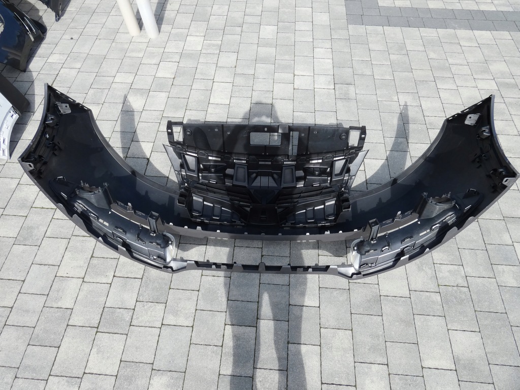 фото №12, Бампер решітка радіатора ґрати renault scenic iii lift