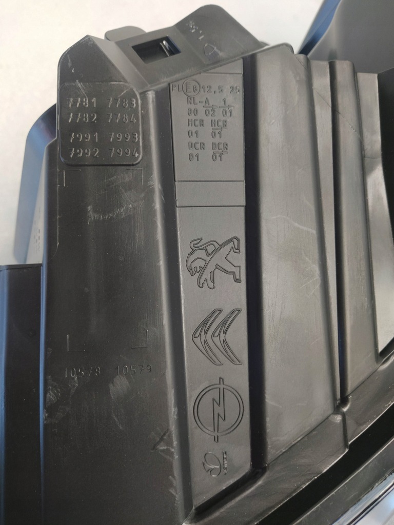 фото №12, Peugeot expert 3 iii traveller лампы перед левая правая комплект обычное