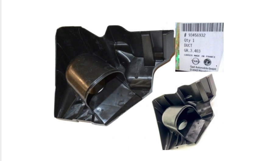 фото №1, Ловушка впуск воздуха trafic iii vivaro b 1.6dci