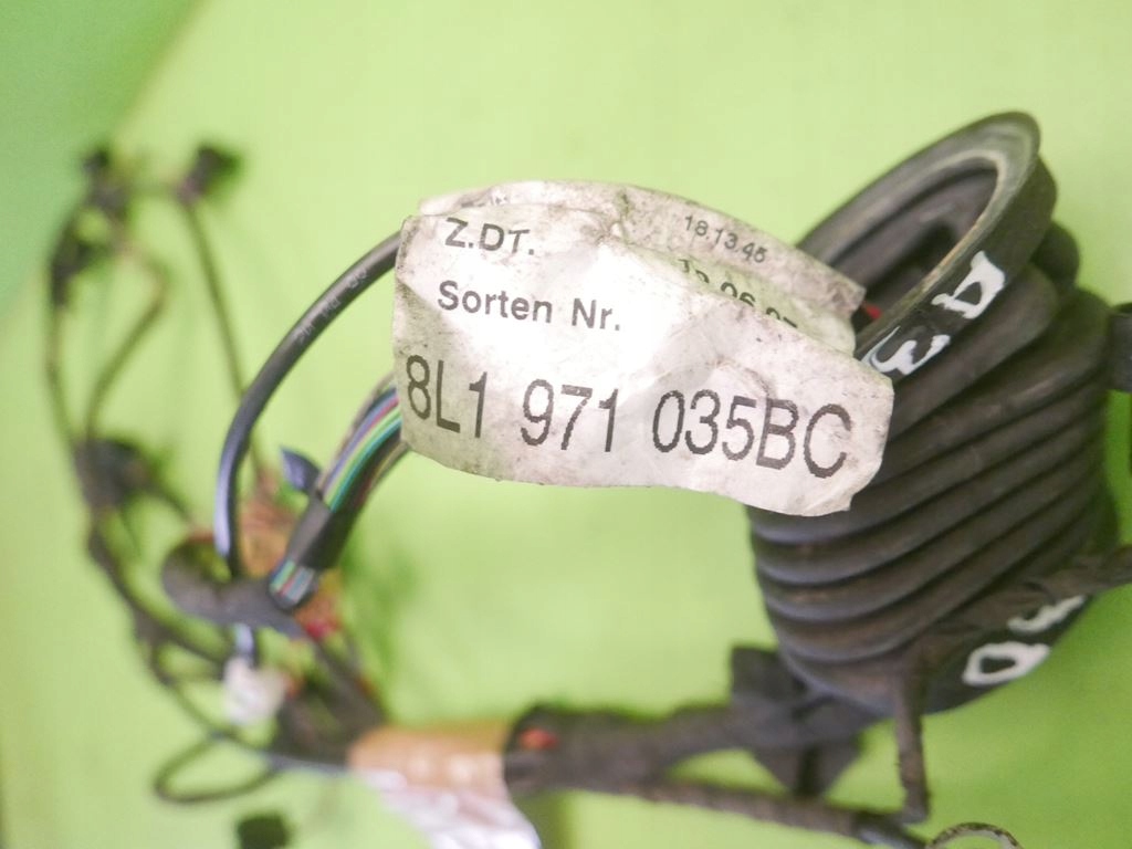 фото №10, Джгут електропроводка двері ліва перед audi a3 8l 96-