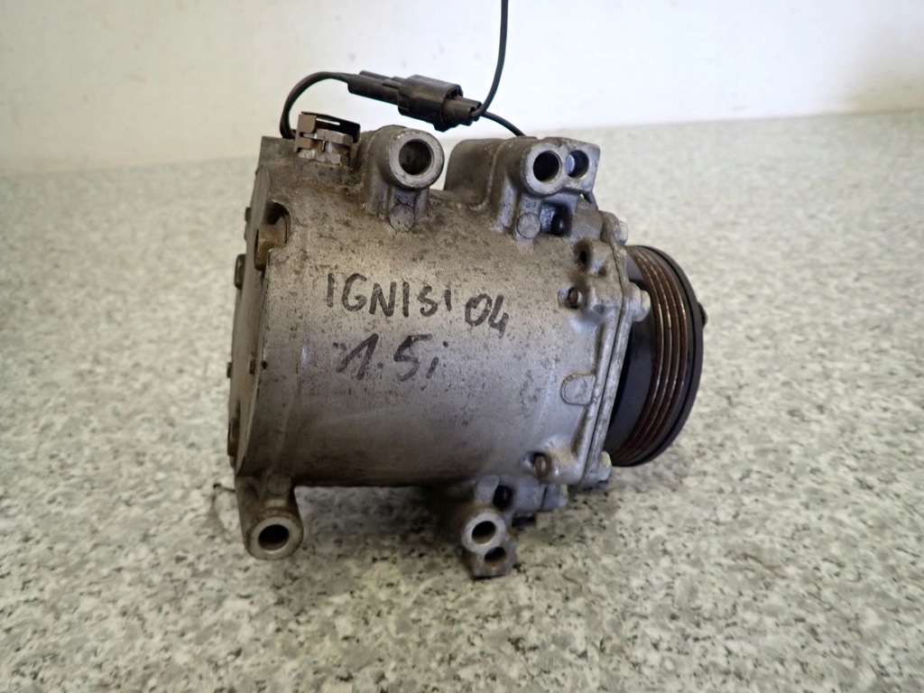 фото №7, Suzuki ignis 04-07 1.3 1.5 benz компресор кондиціонера