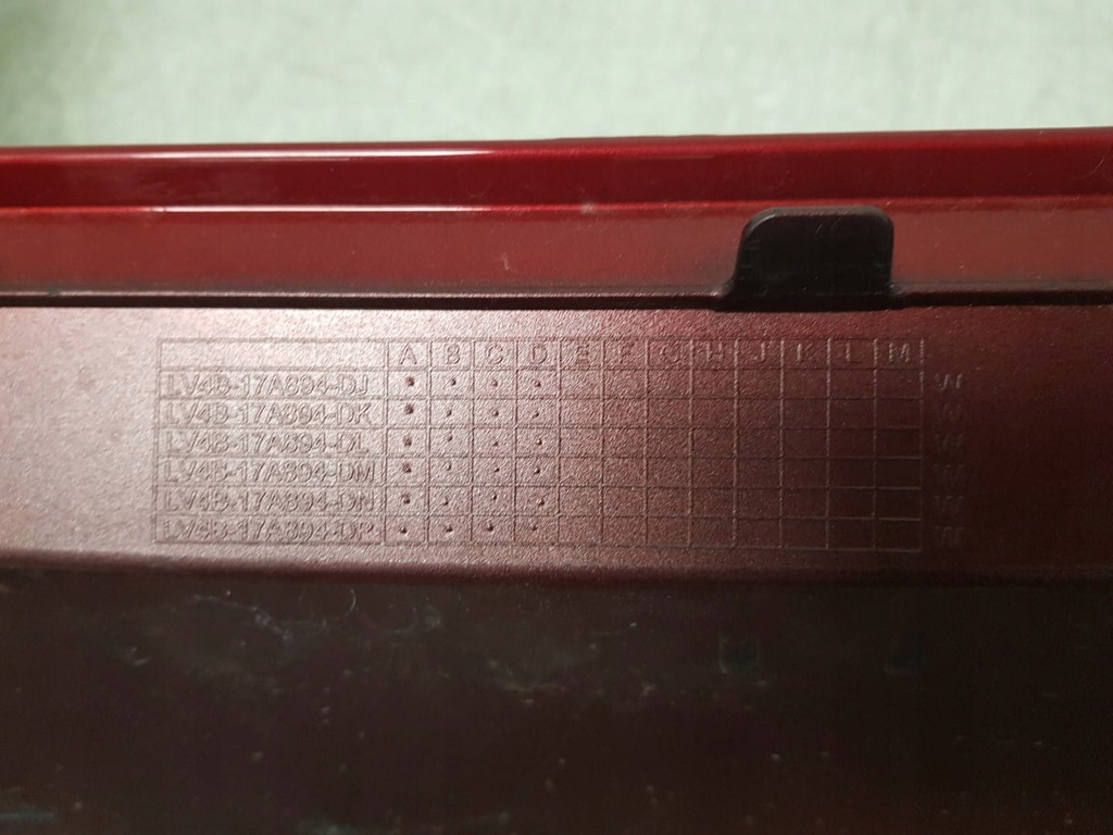 фото №10, Бампер задний задняя ford kuga mk3 iii 3 st-line vignale lucid red