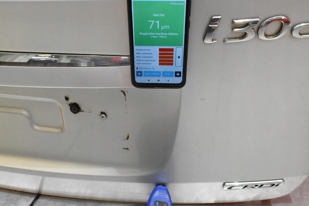 фото №10, Кришка багажника багажника задня задня 2r hyundai i30 1 i fd kombi lift 10-12