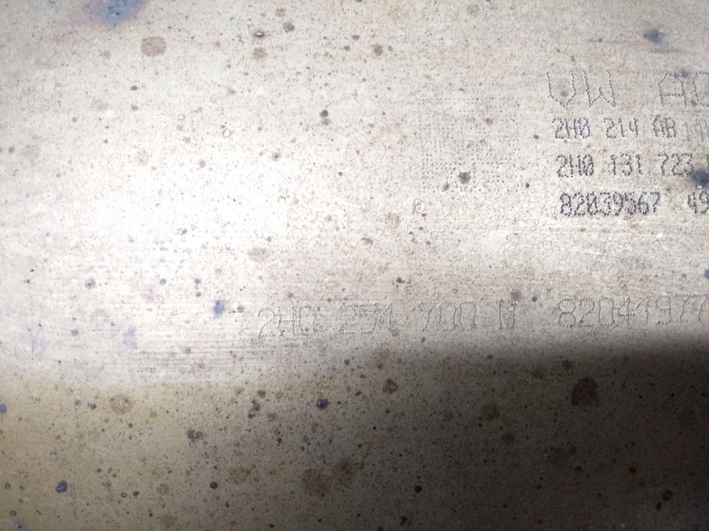 фото №7, Volkswagen amarok 2015 фільтр часток твердих каталізатор / fap / dpf