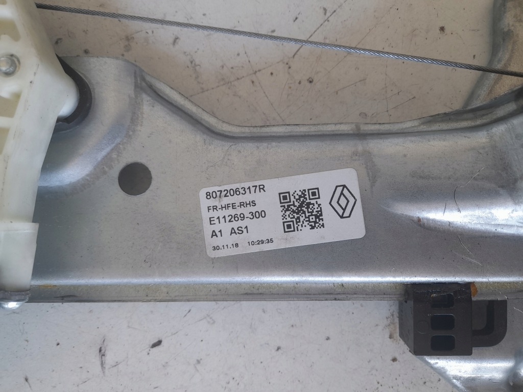 фото №2, Механізм скло правий перед renault kadjar