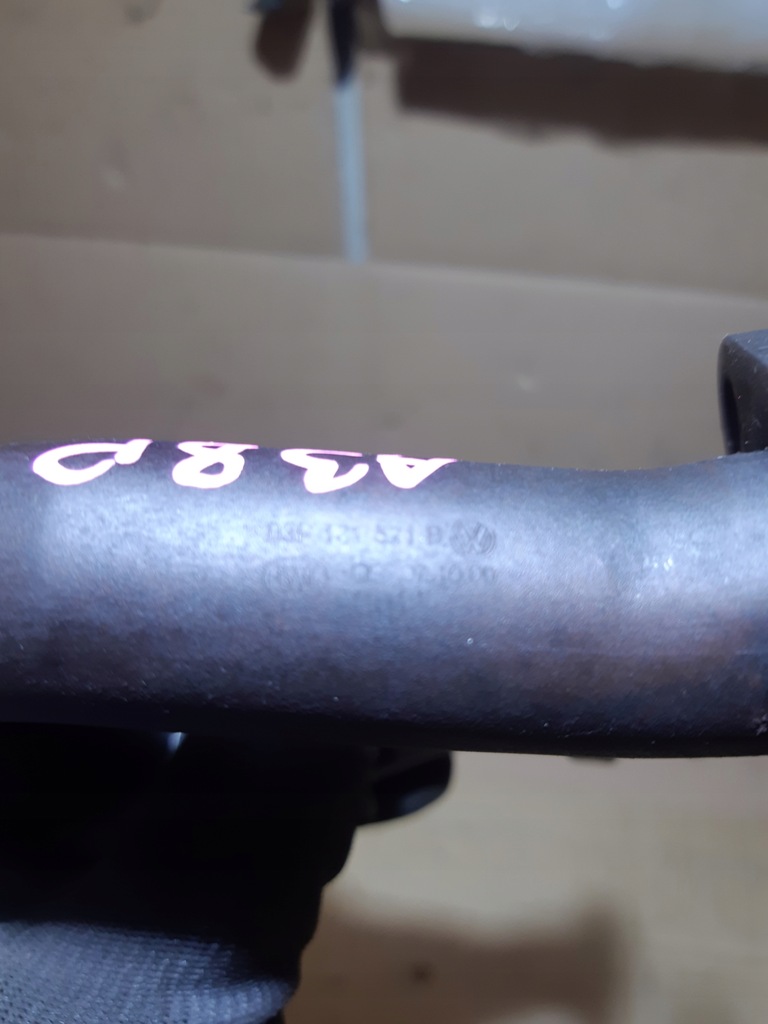 фото №5, Audi a3 8p 1.6 tdi трубка шланг egr 03l131521b