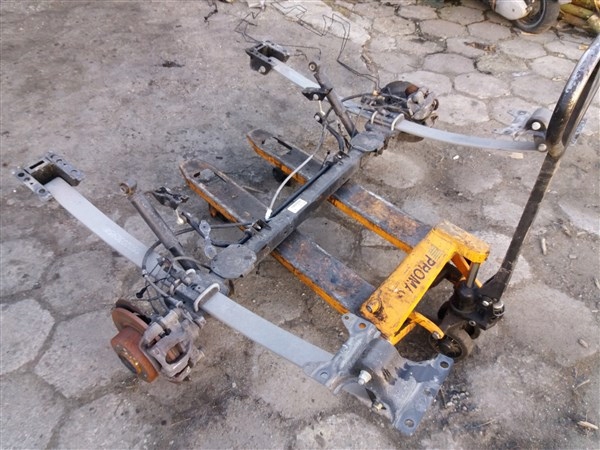 фото №4, Балка задня oś ресори renault master 3 iii 555115839r