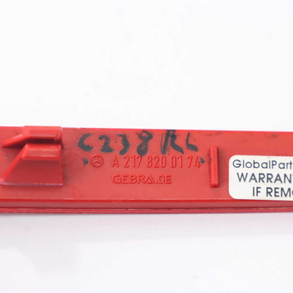 фото №11, Mercedes c238 відбивач червоний заднього бампера лівий a2178200174