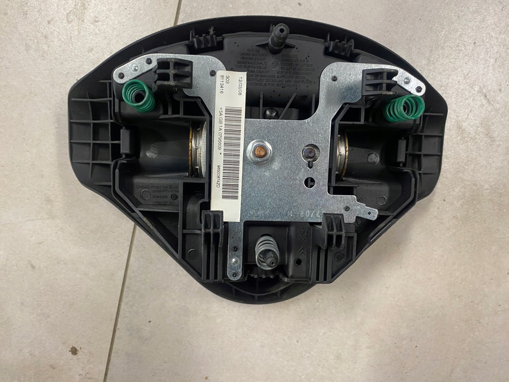 фото №5, Peugeot 207 консоль подушка ремни датчик