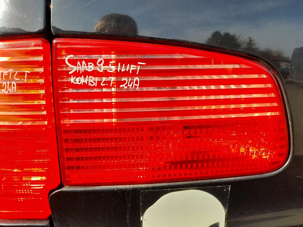 фото №6, Saab 9-5 i lift лампа лівий задня ліва задня кришка багажника з кришки w кришка kombi