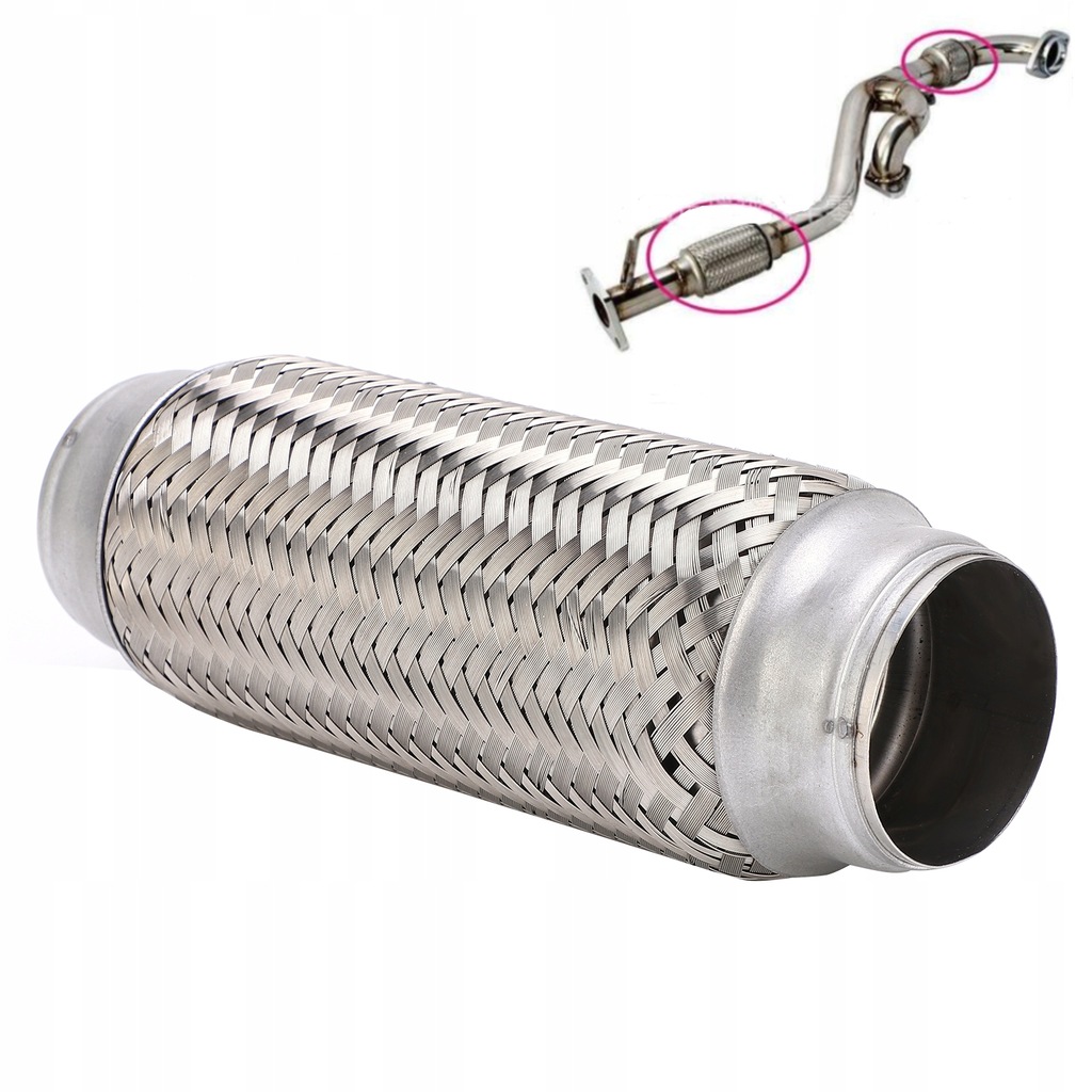 фото №10, Автомобільна tkana труба вихлопна гнучка