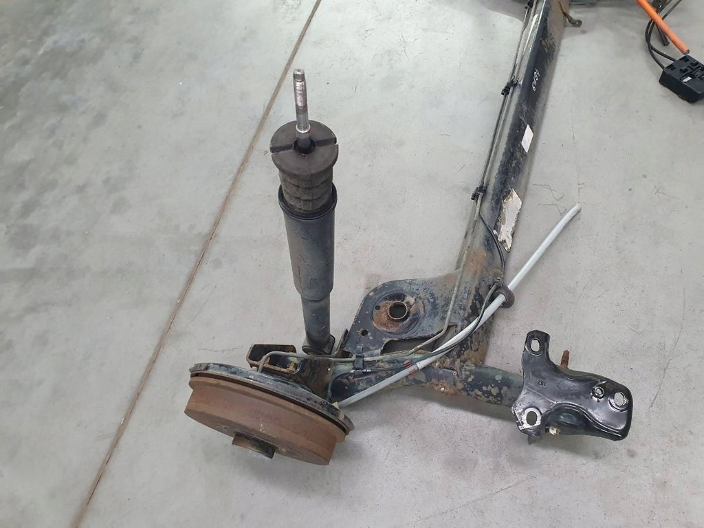 фото №3, Балка підвіска задня задня oś renault twingo ii 1.2 b