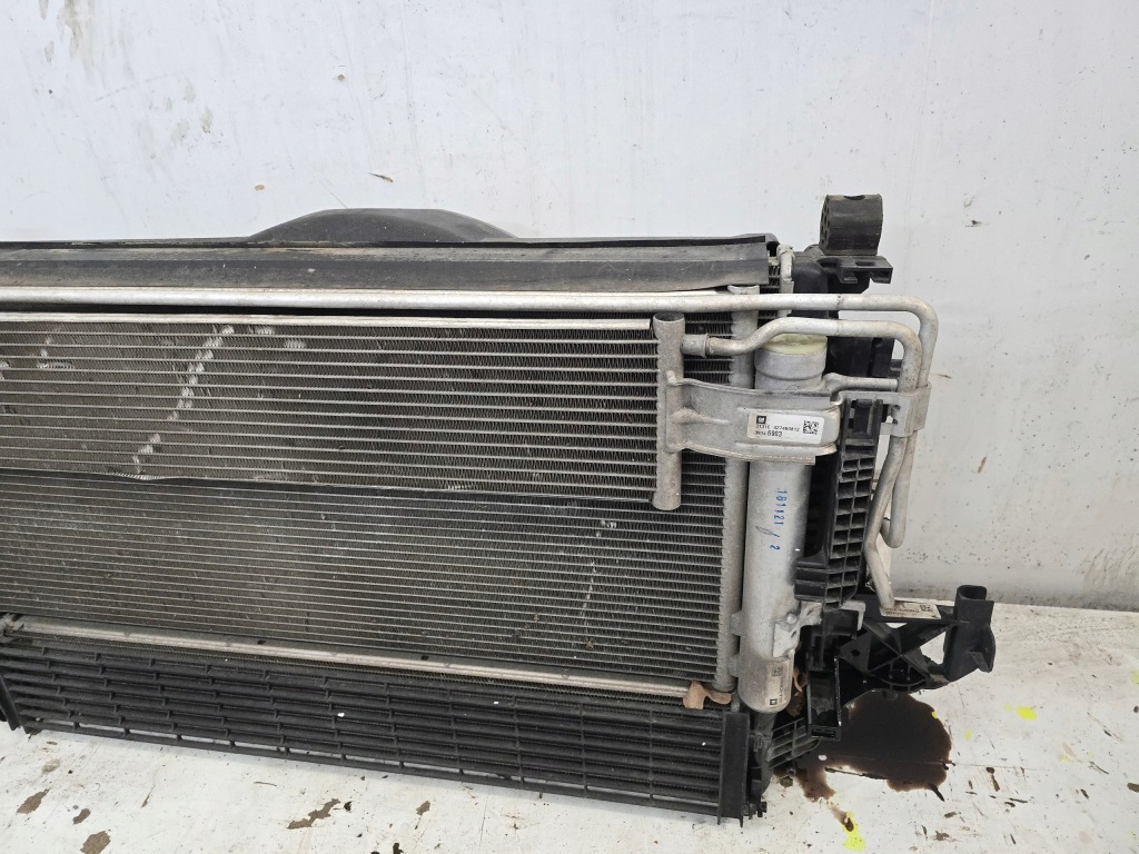 Opel astra k рестайлинг  радиатор вентилятор 1.5 d комплект автоматическая коробка передач 39239243 adl8 в Украине