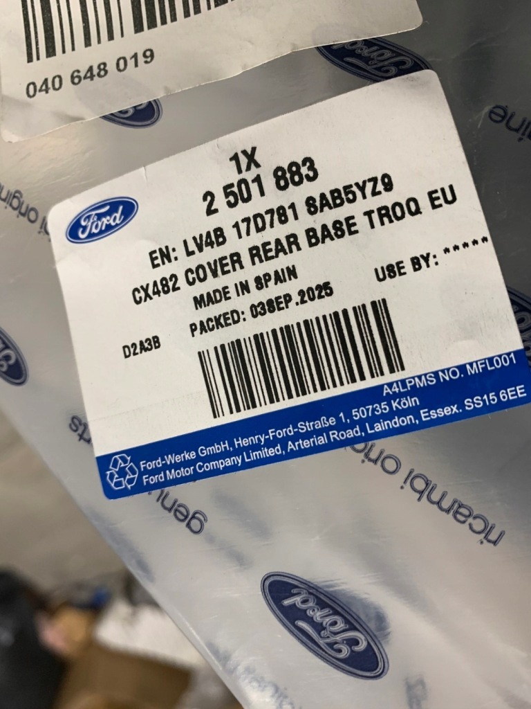 Новый оригинальный бампер задний спойлер задняя ford kuga escape mk3 3 3 20-26 Оригинал