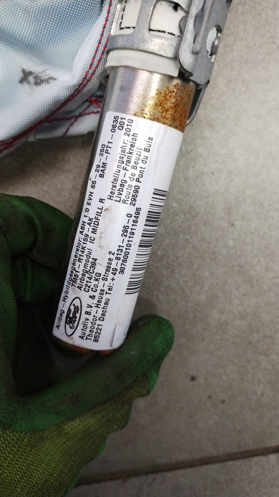 фото №6, Шторка безпеки подушка безпеки права ліва ford c max kuga