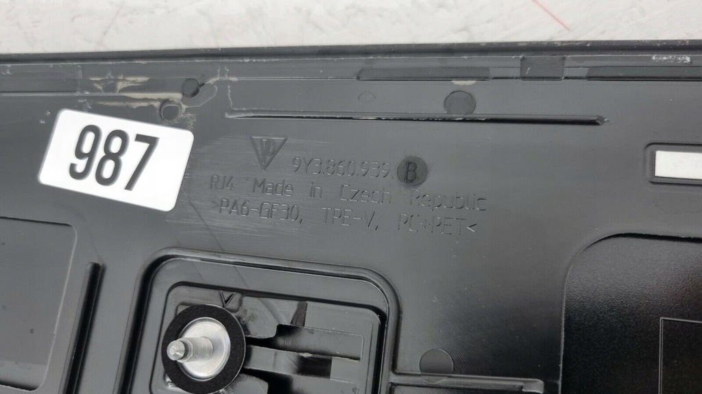 фото №12, Porsche cayenne coupe 9y3 2019- спойлер кришка багажника задня 9y3860939b