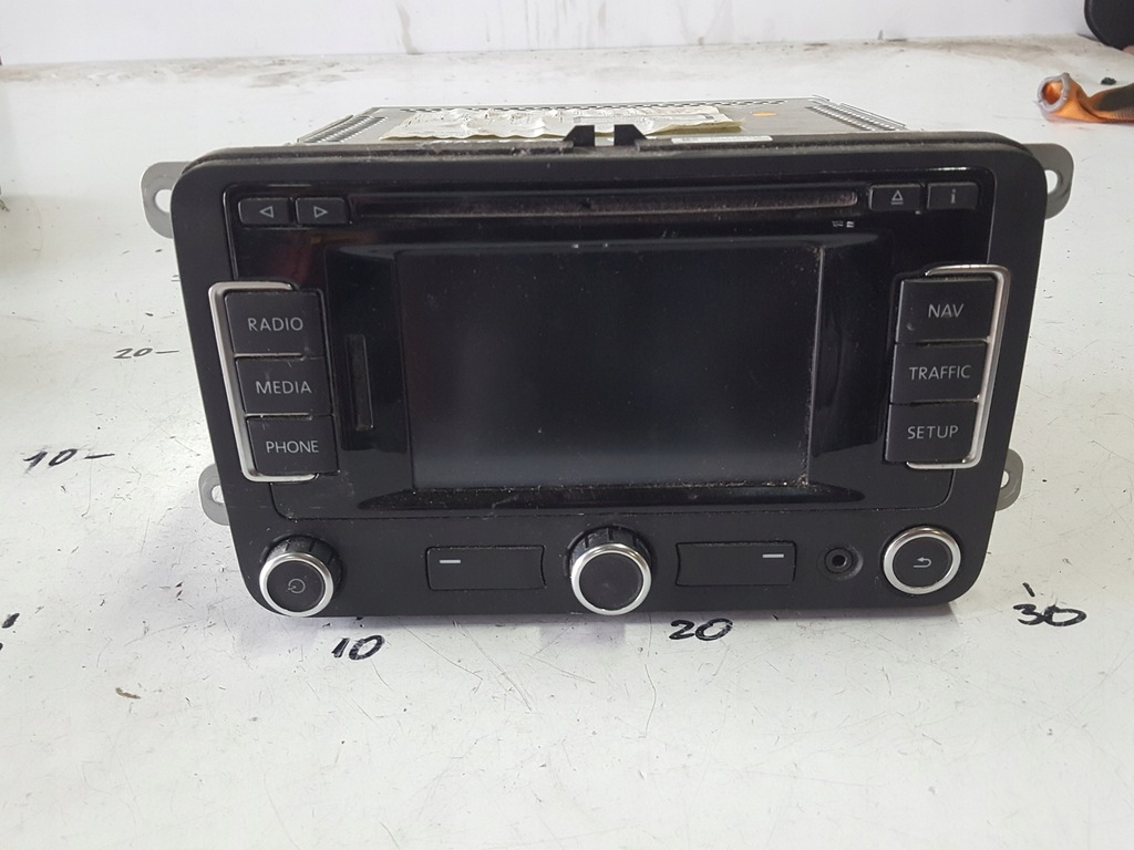 фото №1, Vw passat b7 cc eos golf v vi навигация gps радио 3c0035279m