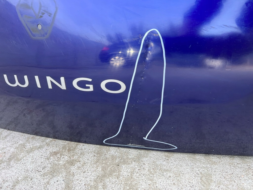 фото №10, Крышка багажника задняя задняя renault twingo ii 2 lift 2012-2014