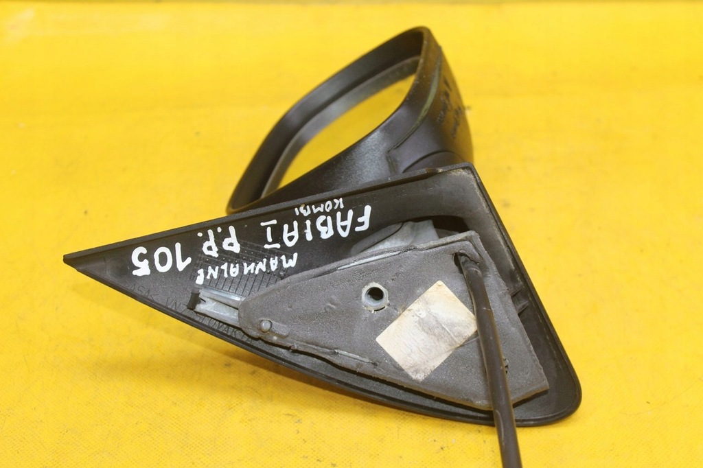 фото №7, Зеркало наружное правый перед механический skoda fabia i