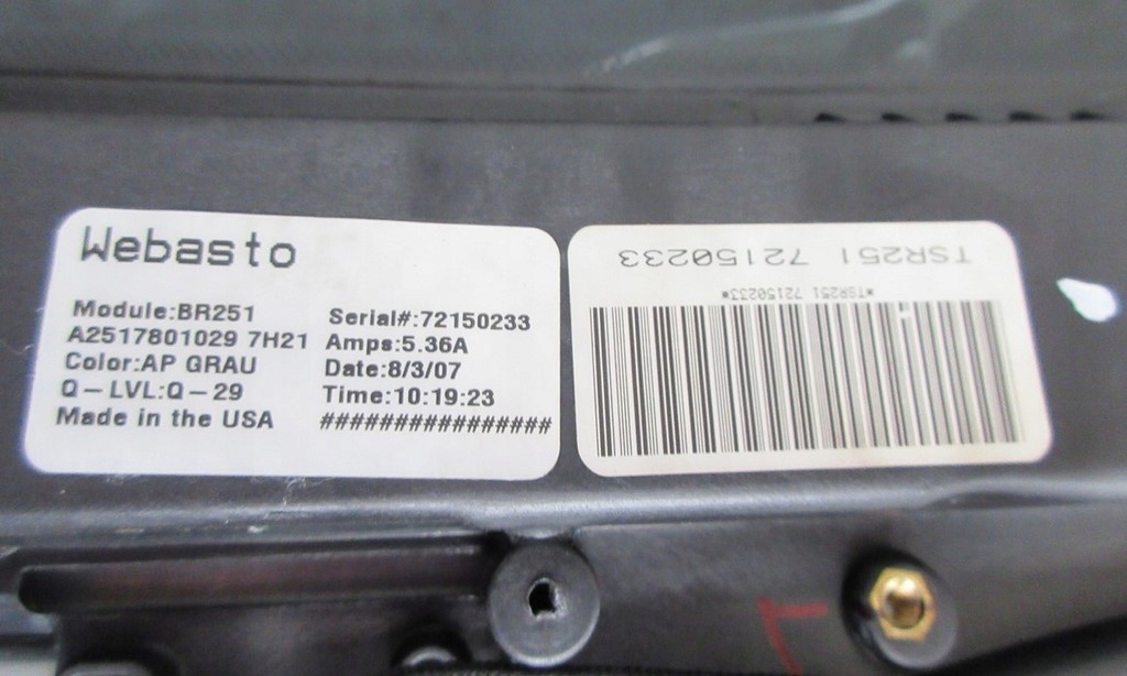 фото №6, Mercedes w251 a2517801029 люк крыша