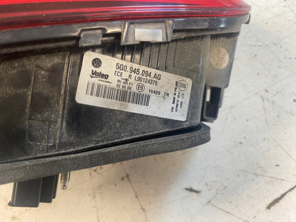 фото №7, Vw golf vii lift лампа правый задняя w крышка