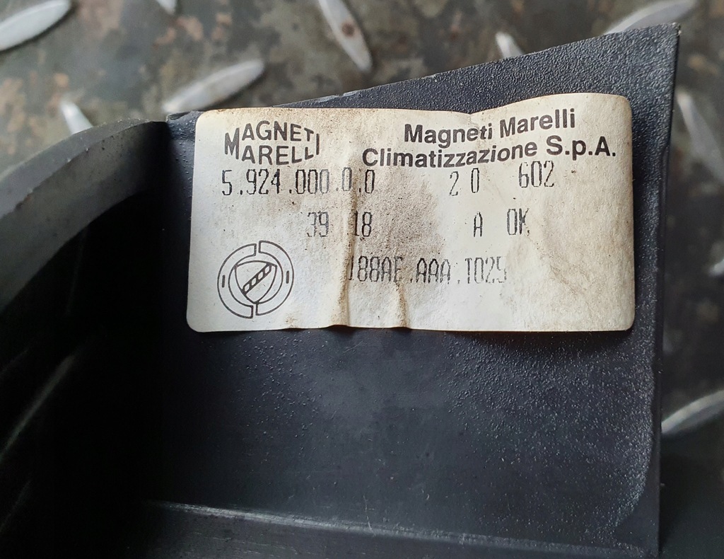 фото №5, Воздуходувка вентилятор fiat punto ii