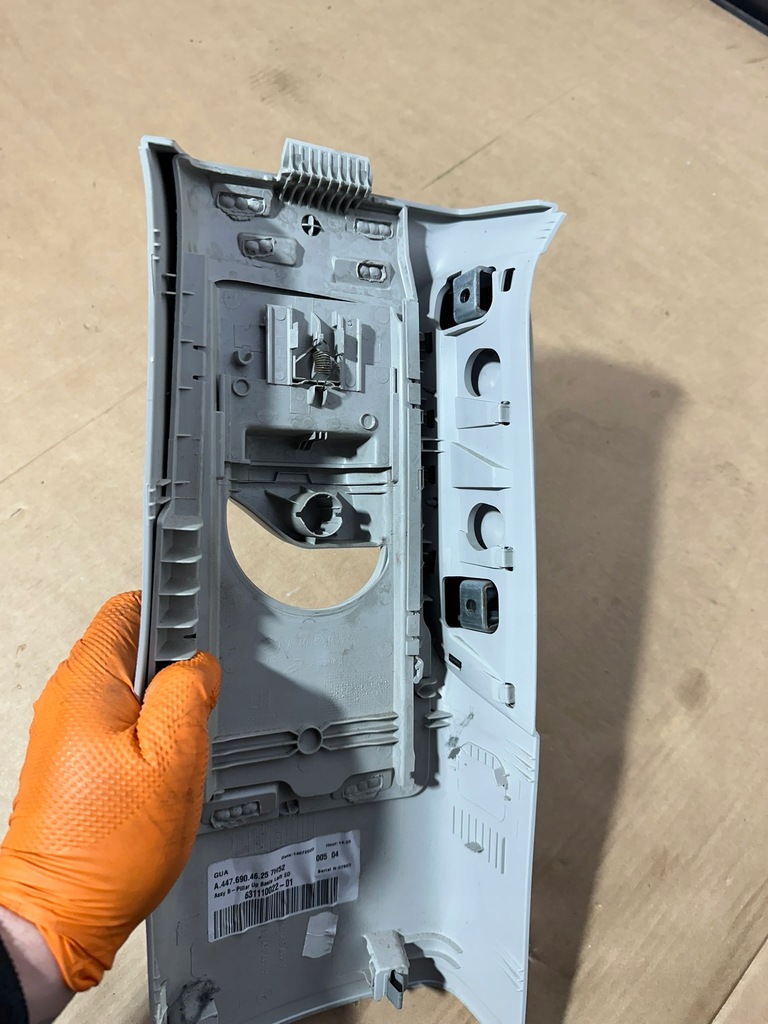 фото №8, Защита стойка, защита боковая mercedes w447 cz, vito