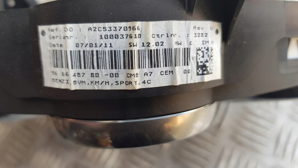 фото №9, Peugeot 207 1.4 1.6 лічильник приладова панель a2c53370966 966648780