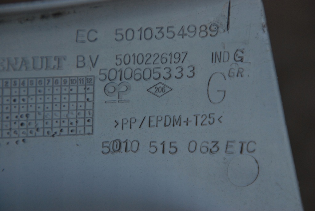 Захист корпус стійка l/p renault premium dxi Оригінал