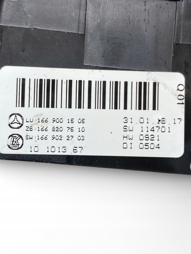 фото №11, Mercedes-benz gls x166 переключатель обдув a1669001605