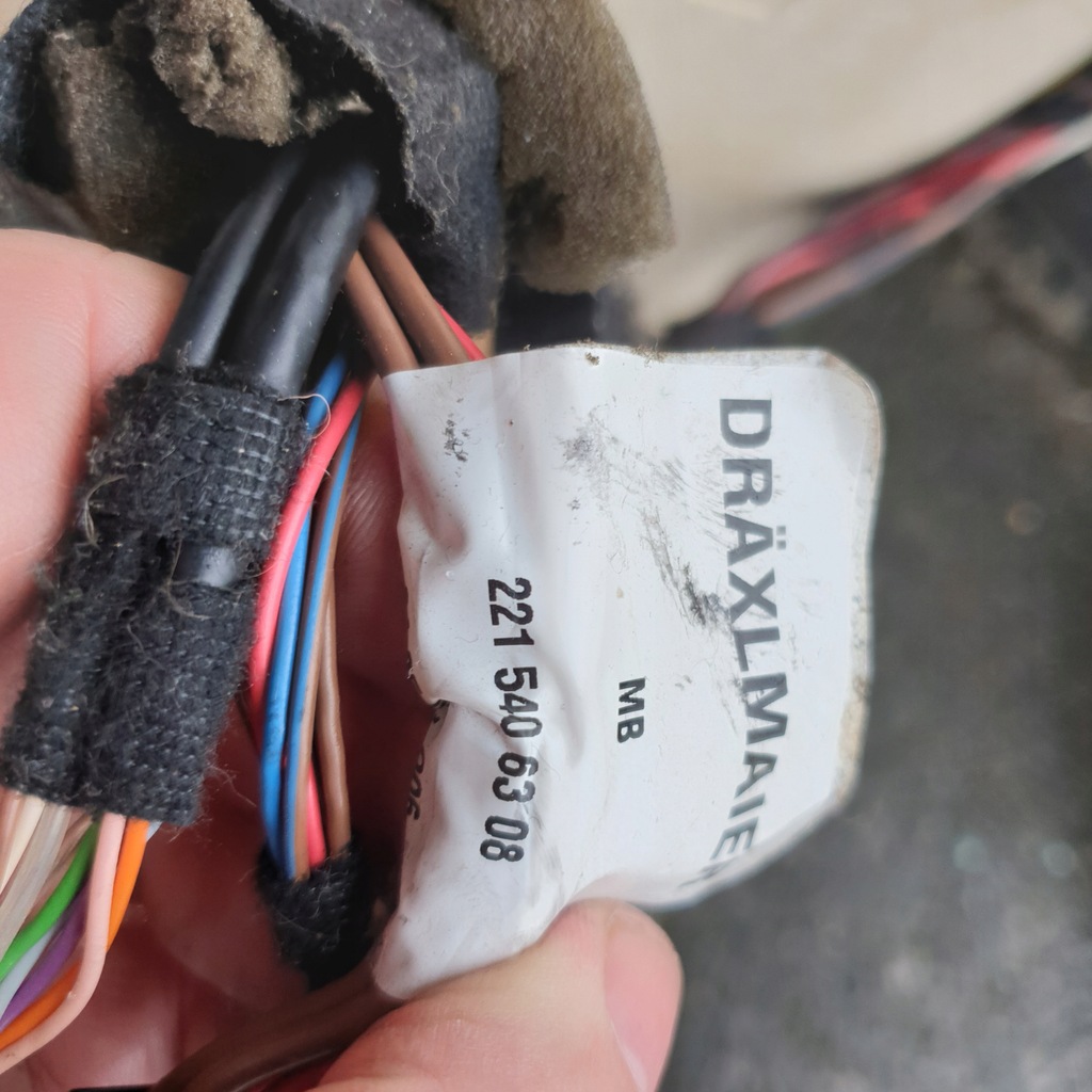 фото №16, Потолок жгут фонари mercedes s w221 long оригинальный номер