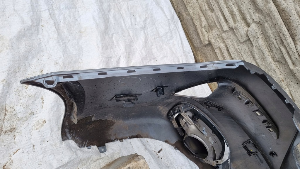 фото №11, Bmw 8 g16 19-23 gran coupe обычный бампер задняя + насадки выхлоп org