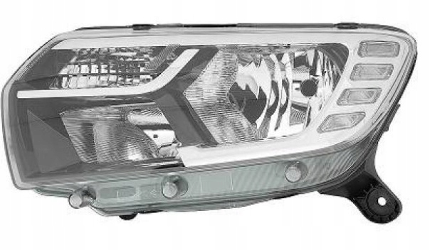 фото №1, Фара лампа левая dacia logan sandero 16- valeo