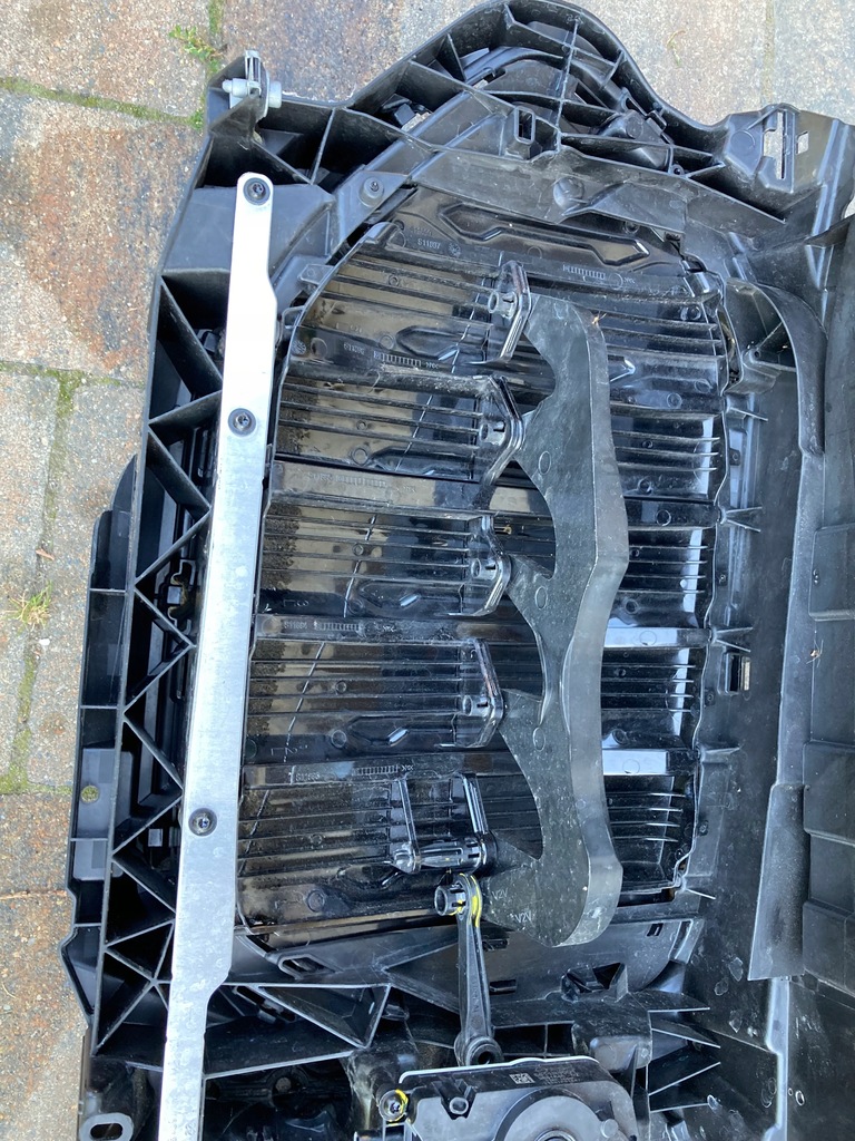 фото №8, Bmw x6 g06 жалюзі повітря шторка решітка радіатора