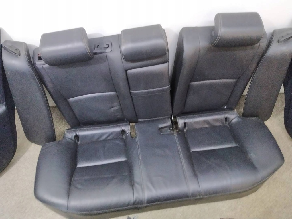 фото №14, Сидіння заднє сидіння обшивки шкіра kombi t27 підігрів kpl toyota avensis iii 2009-