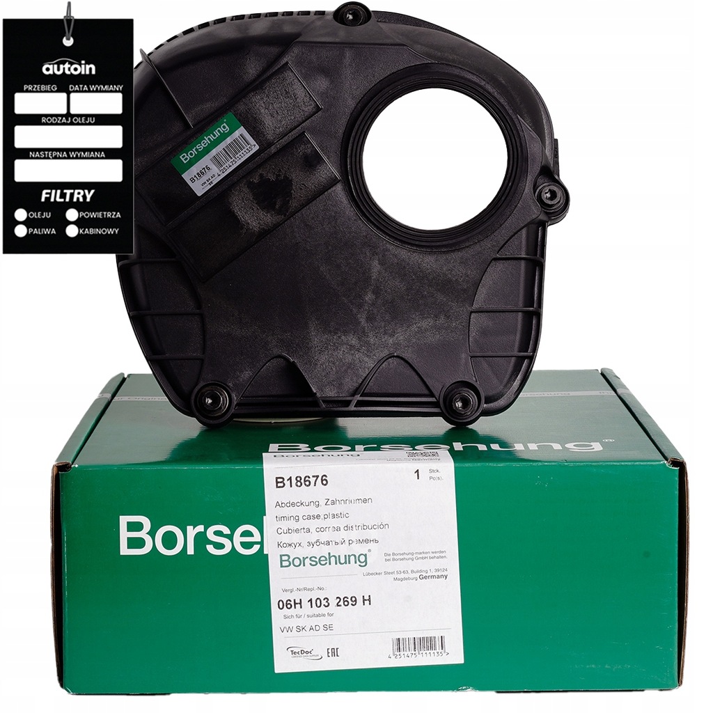 фото №15, Крышка распределительного вала borsehung b18676 06h103269h vag