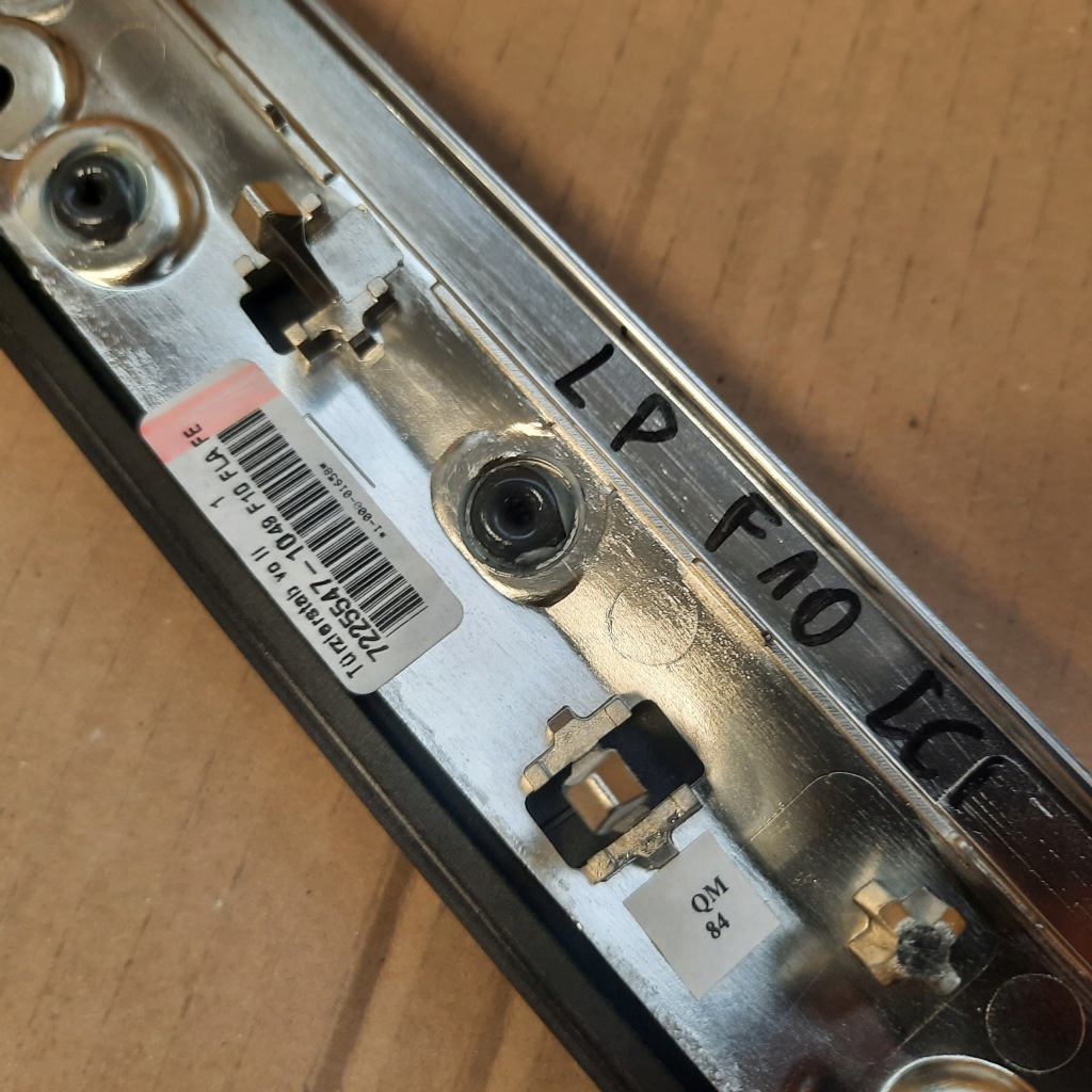 Bmw f10 рестайлинг  молдинг декоративная  дверь левый перед drewno 7225547 с Разборки