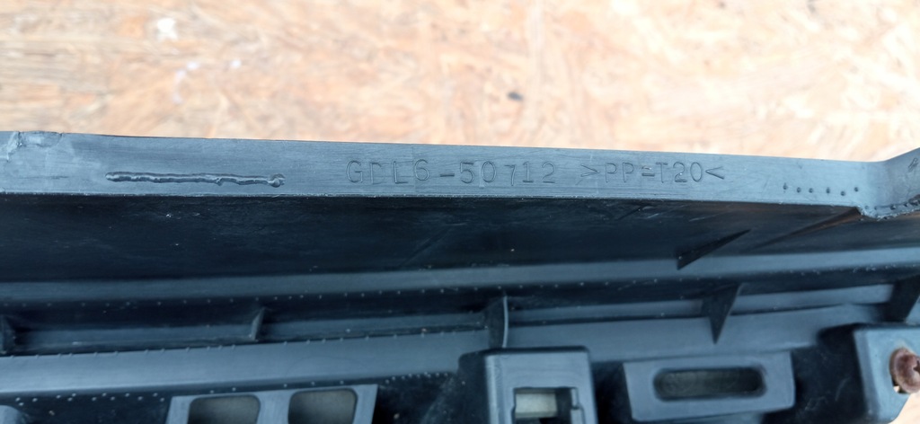 фото №11, Mazda 6 gh lift 10- решётка радиатора решётка решётка радиатора бампера передний gdl6-50712