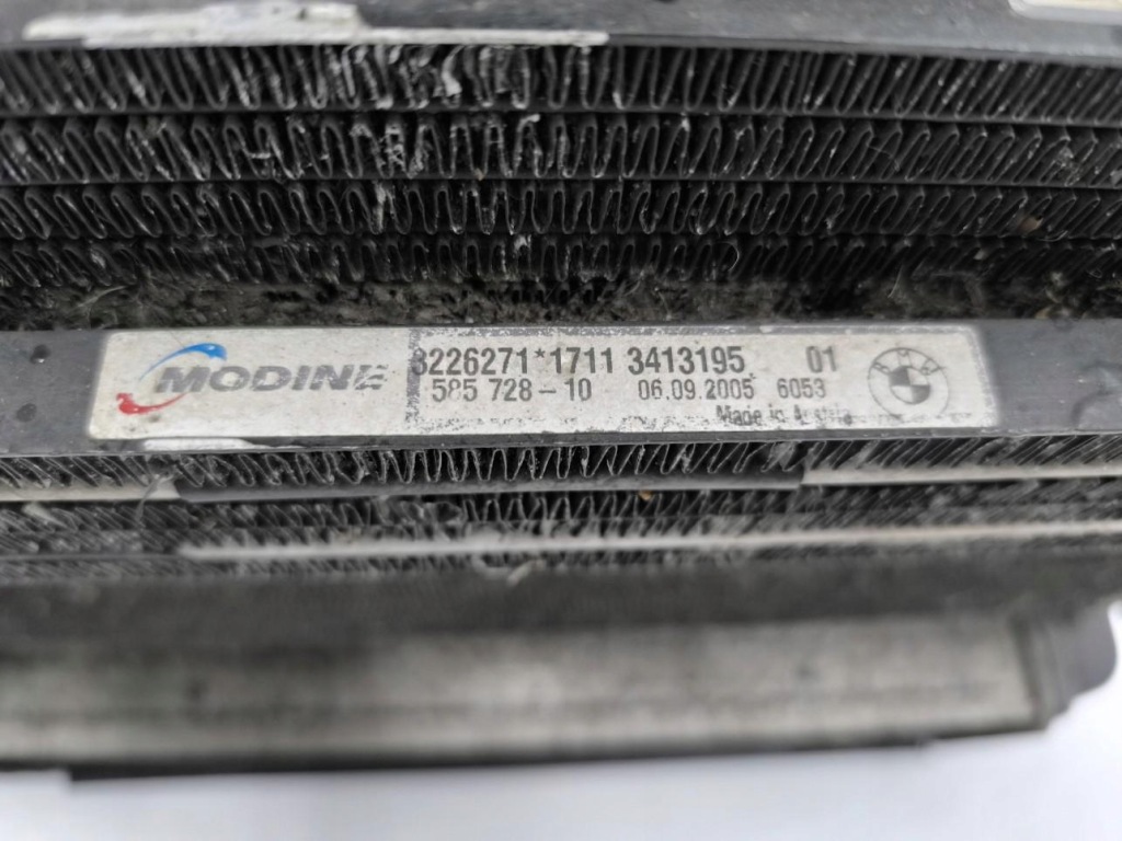 фото №6, Комплект радіатор вентилятор bmw x3 e83 2.0d