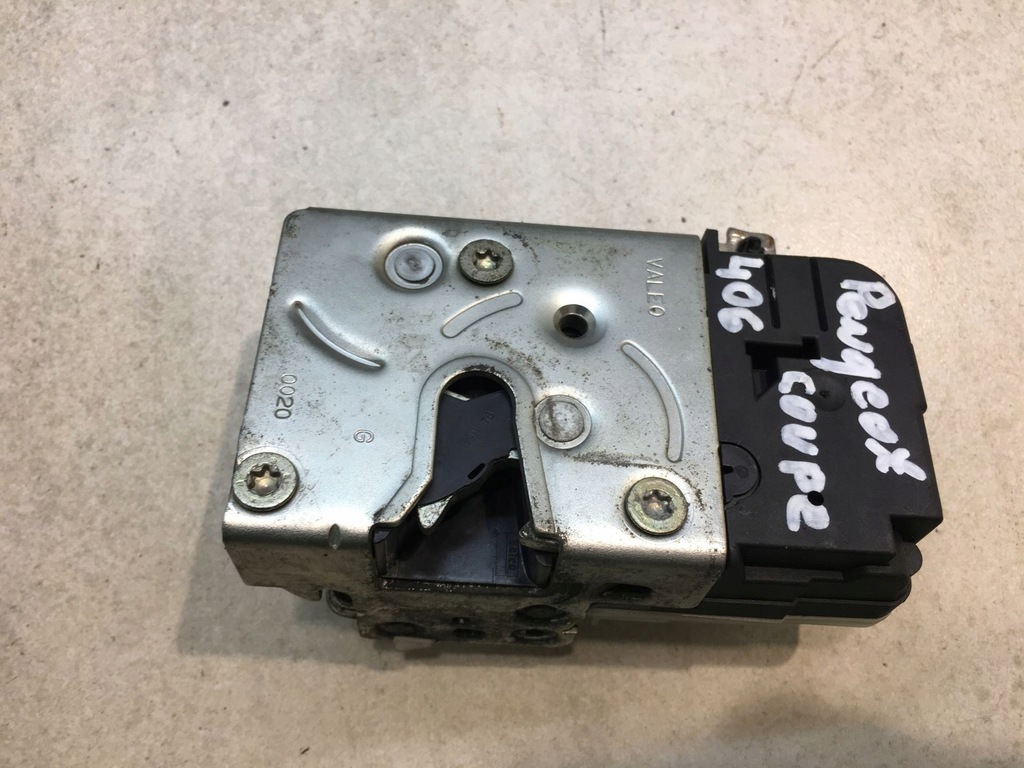 фото №5, Замок дверь левый peugeot 406 coupe 9 pin