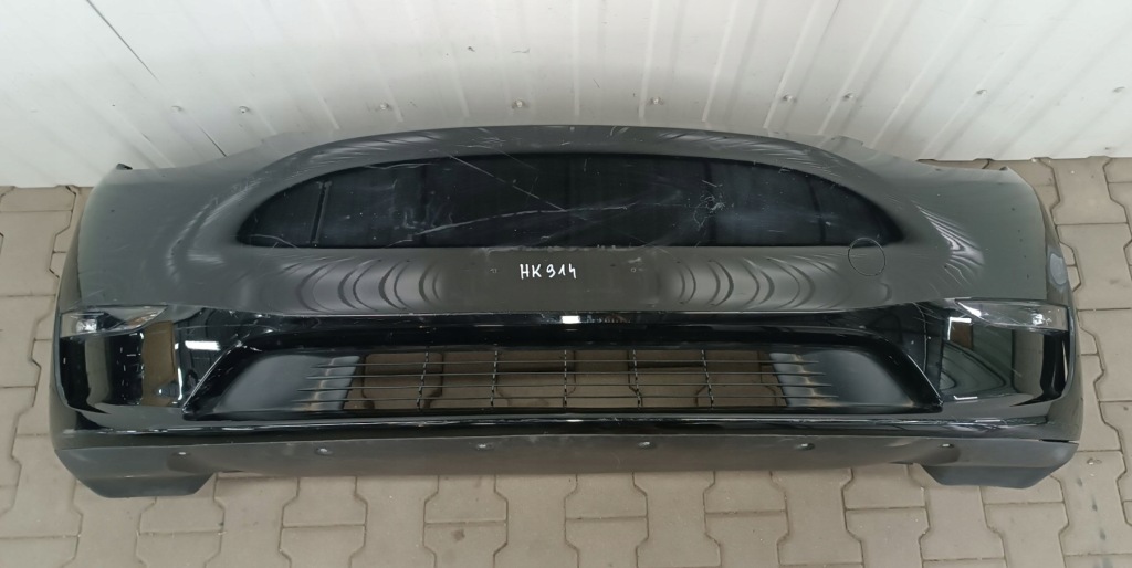 Купить Бампер перед передний tesla model y 20- / drl x2 + защита