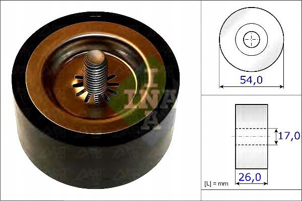 Купити Ina ролик ремінь багаторучний. db sprinter 210cdi-516c