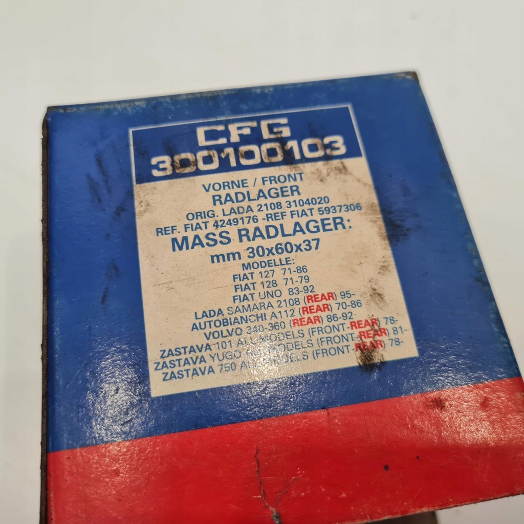 Fiat uno lada samara підшипник колеса cfg 300100103 Недорого